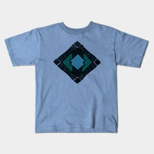 Abstract Geometric Tribal Design Kids T-Shirt